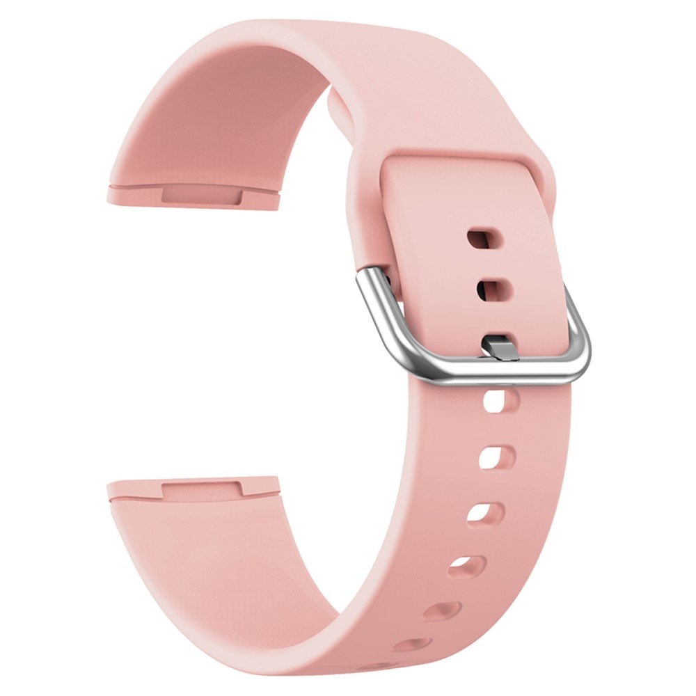 Correa de silicona para Fitbit Versa 4, rosado