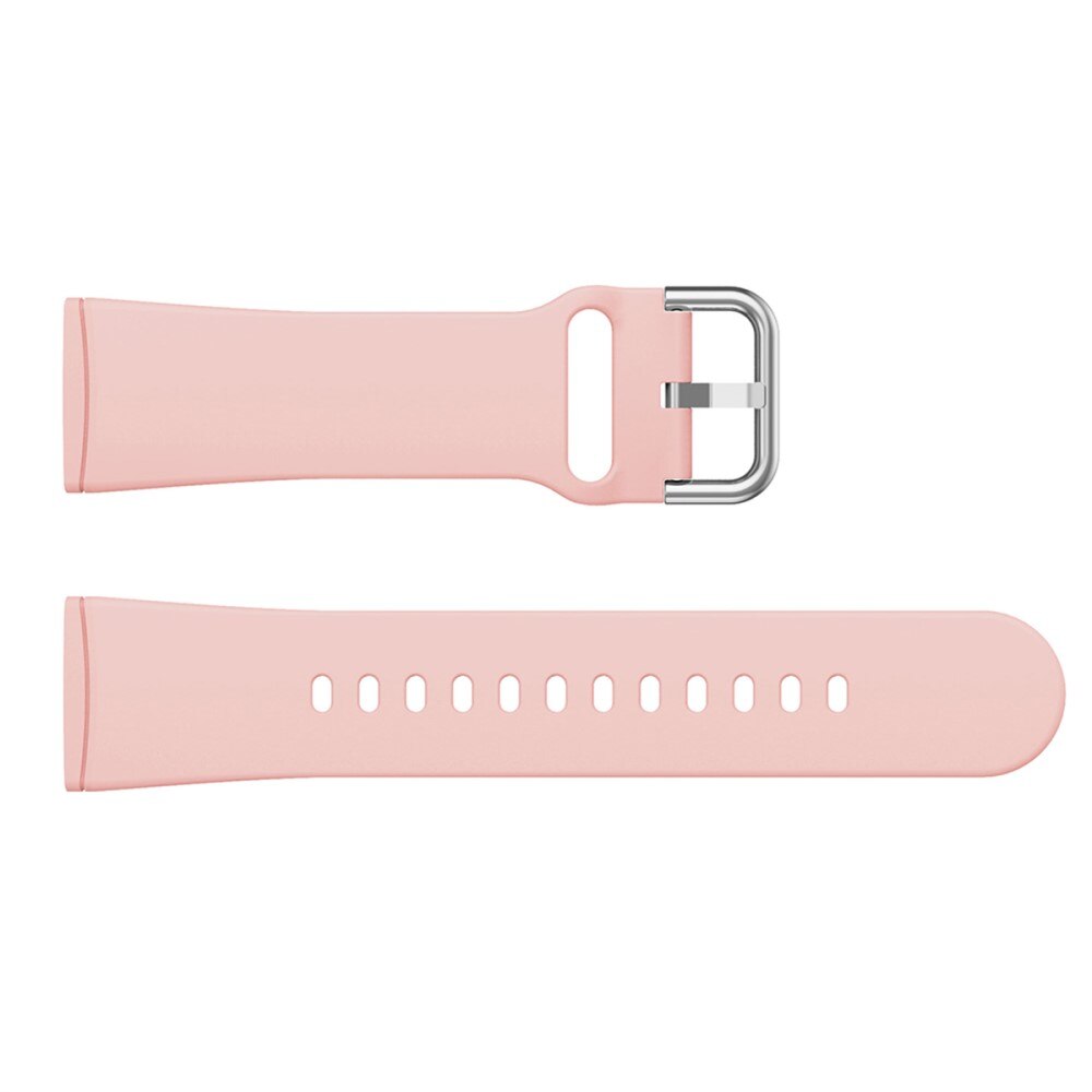 Correa de silicona para Fitbit Versa 4, rosado