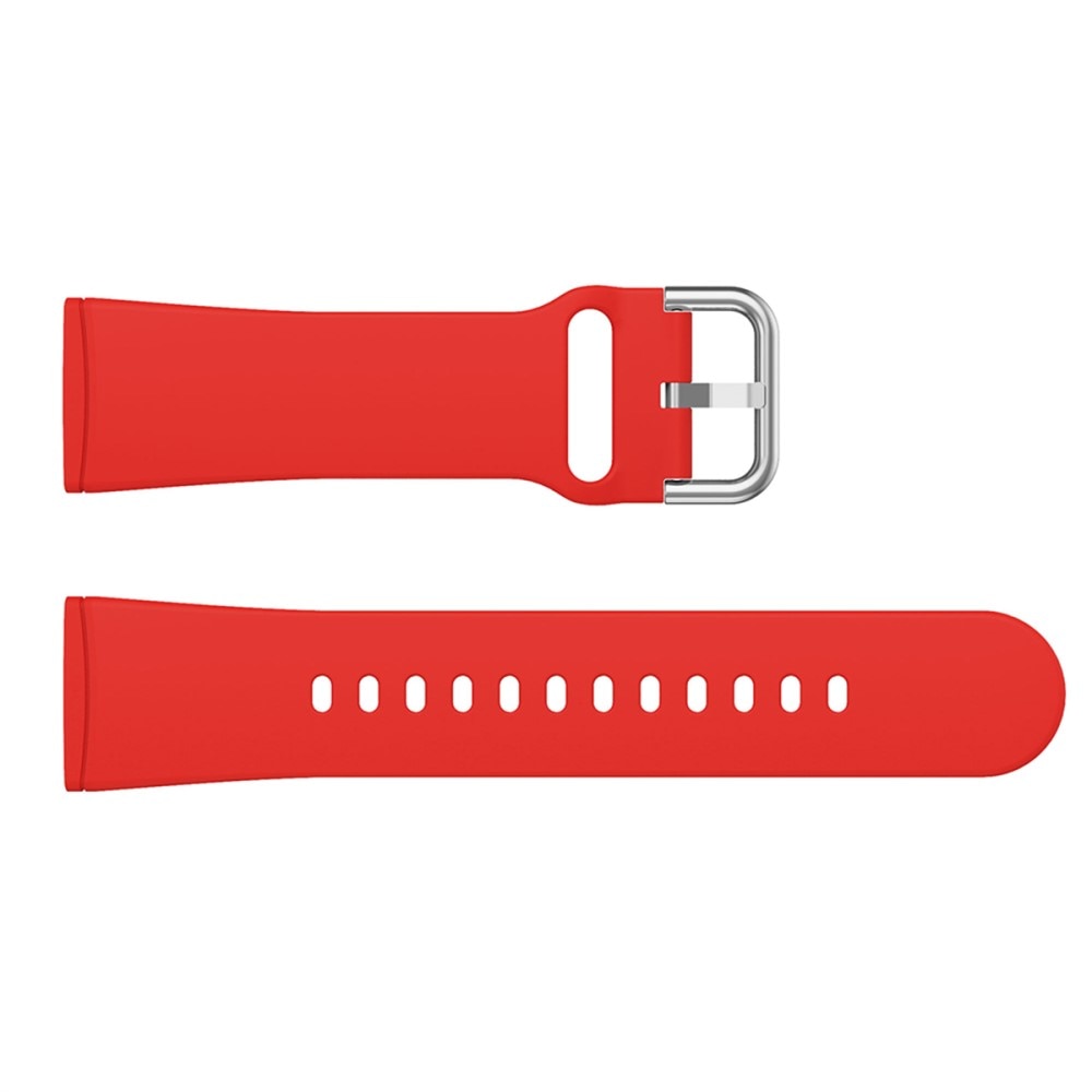 Correa de silicona para Fitbit Versa 4, rojo