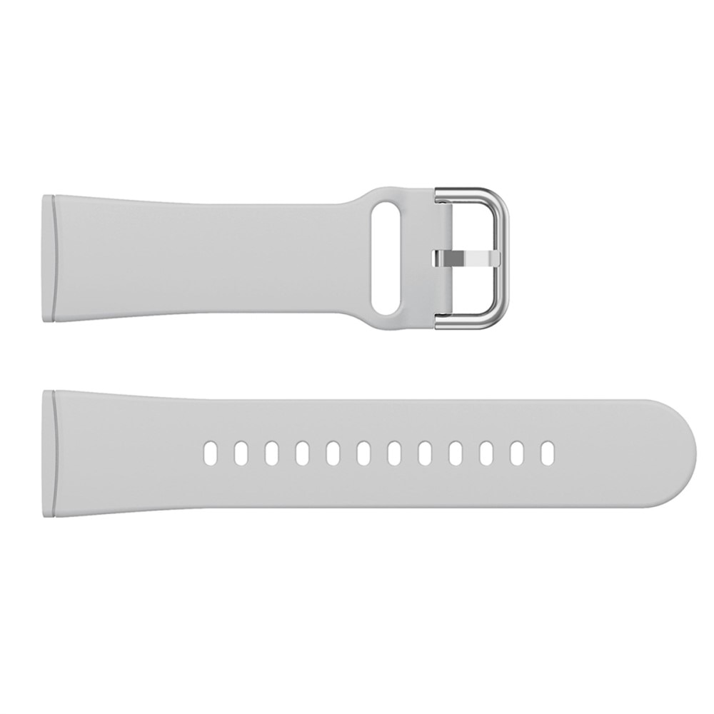 Correa de silicona para Fitbit Versa 4, gris