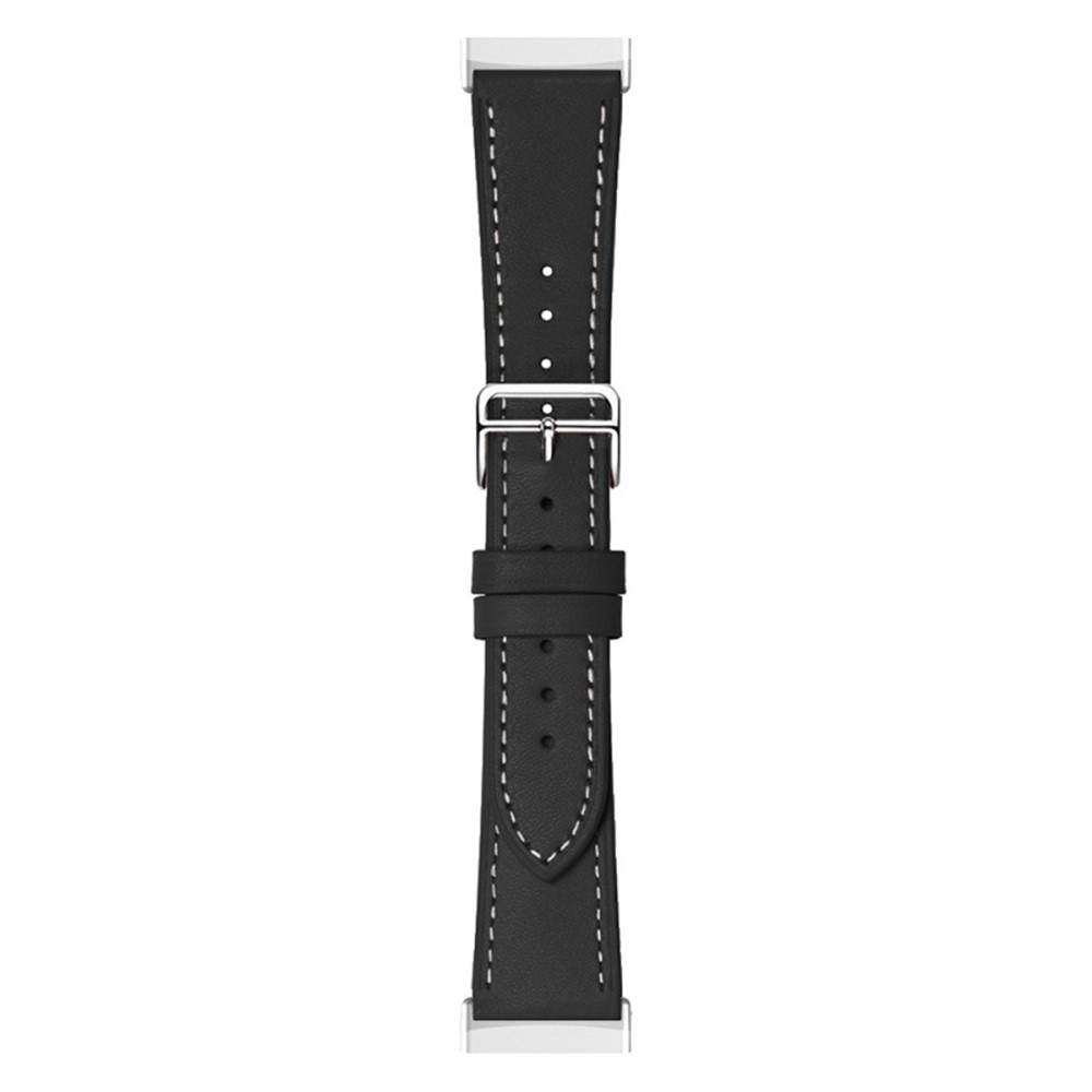 Correa de Piel Fitbit Versa 4 Negro