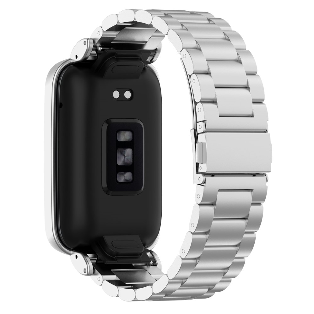 Correa de acero Xiaomi Mi Band 7 Pro Plata