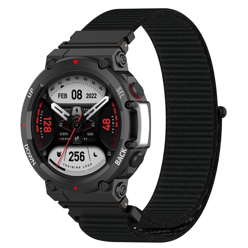 Correa de nailon Amazfit T-Rex 2 Negro