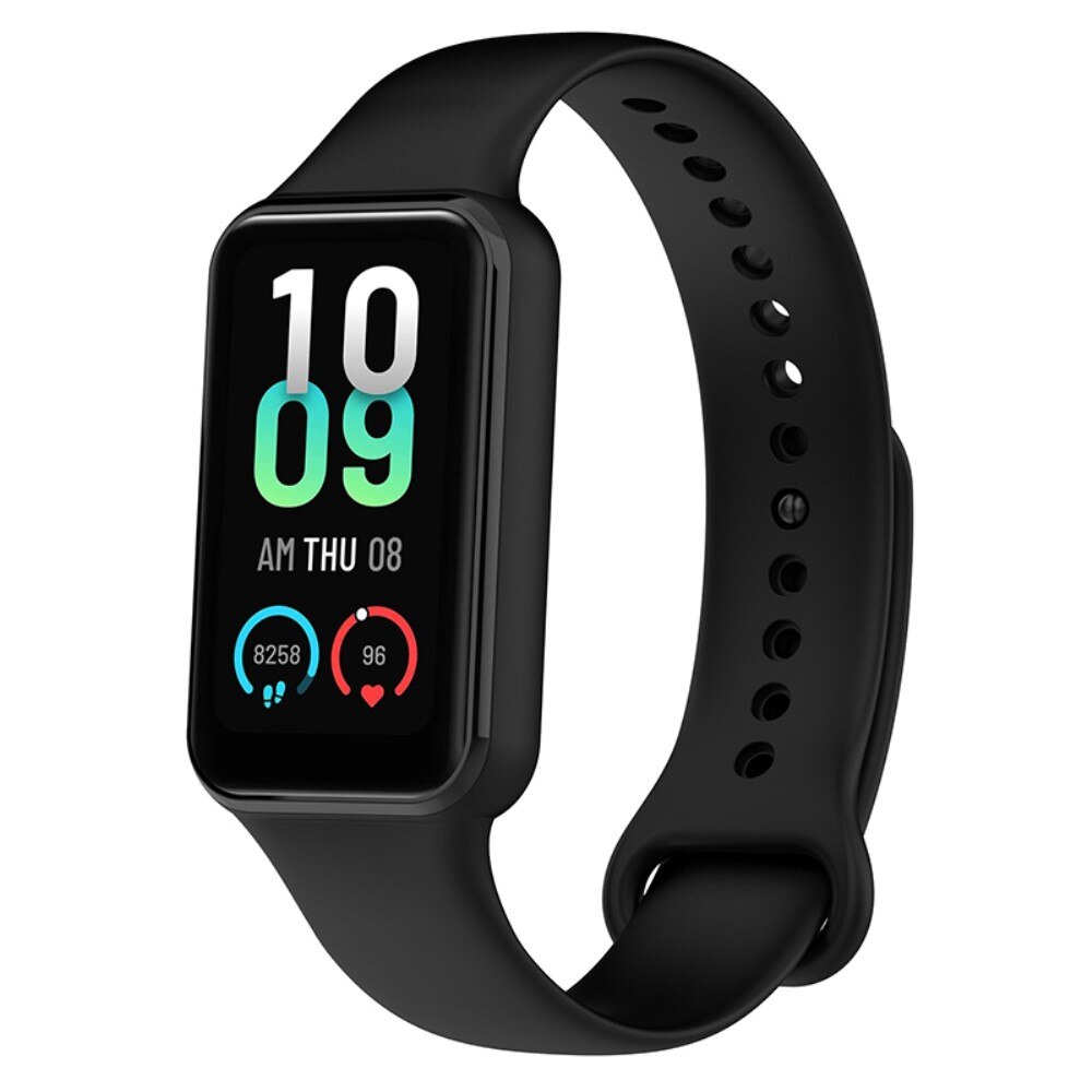 Correa de silicona para Amazfit Band 7, negro