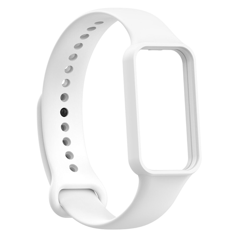 Correa de silicona para Amazfit Band 7, blanco