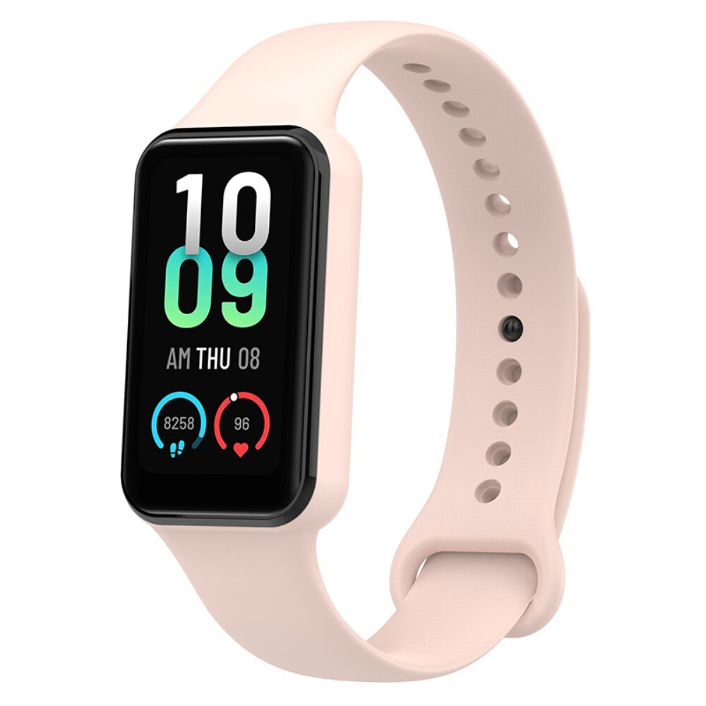 Correa de silicona para Amazfit Band 7, rosado