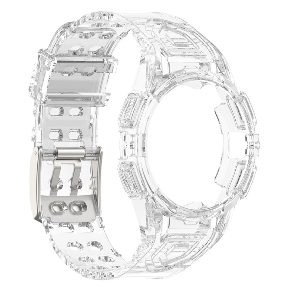 Correa con funda Crystal Samsung Galaxy Watch 4/5 44mm Transparente