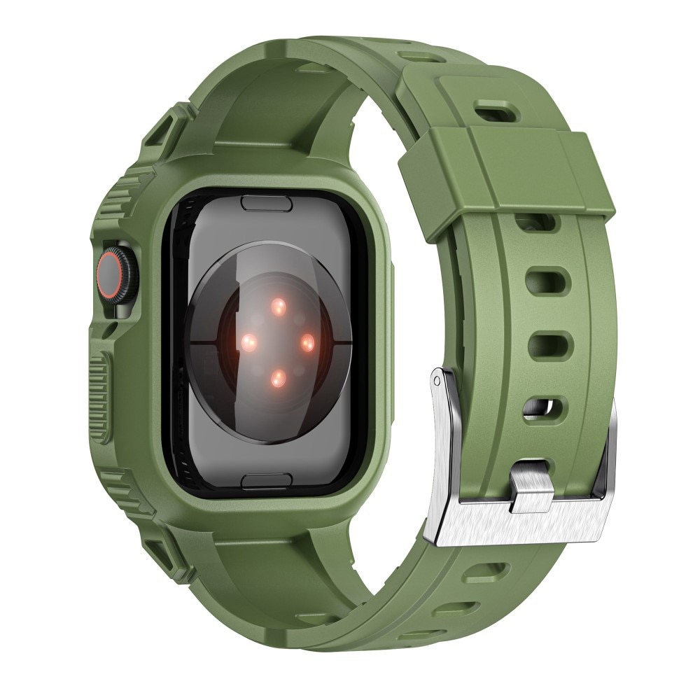 Correa con funda Aventura Apple Watch 40mm verde