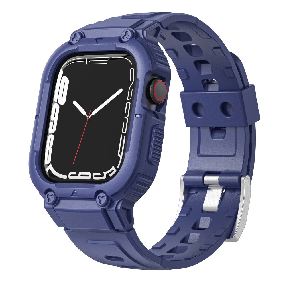 Correa con funda Aventura Apple Watch 42mm azul