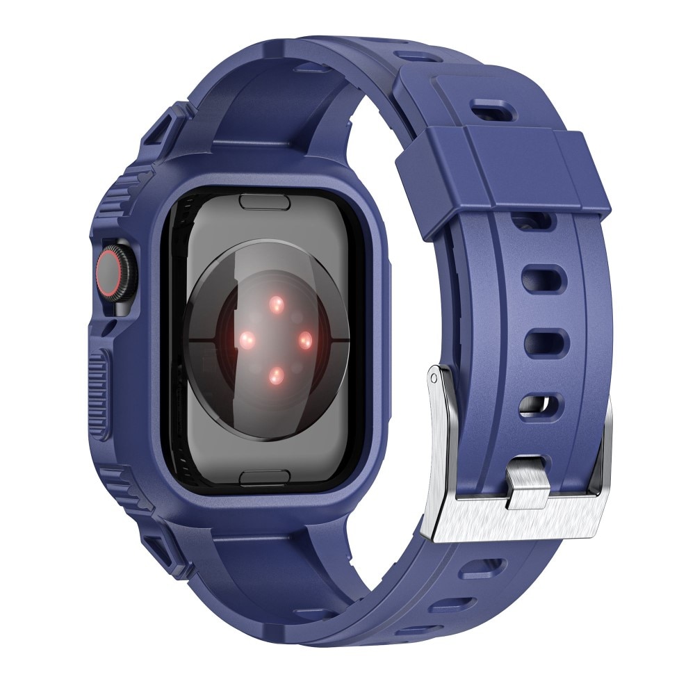 Correa con funda Aventura Apple Watch 42mm azul