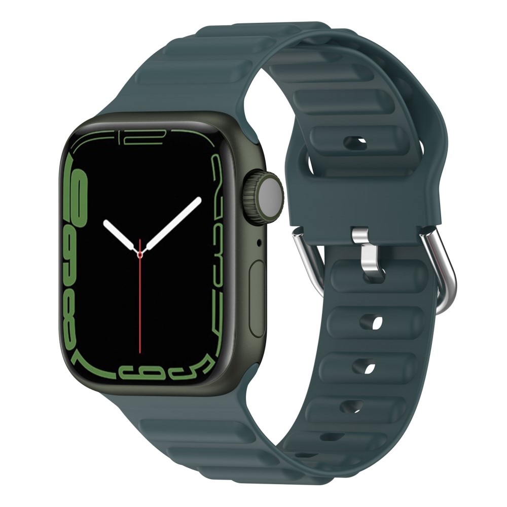 Correa silicona Resistente Apple Watch 42/44/45 mm Verde