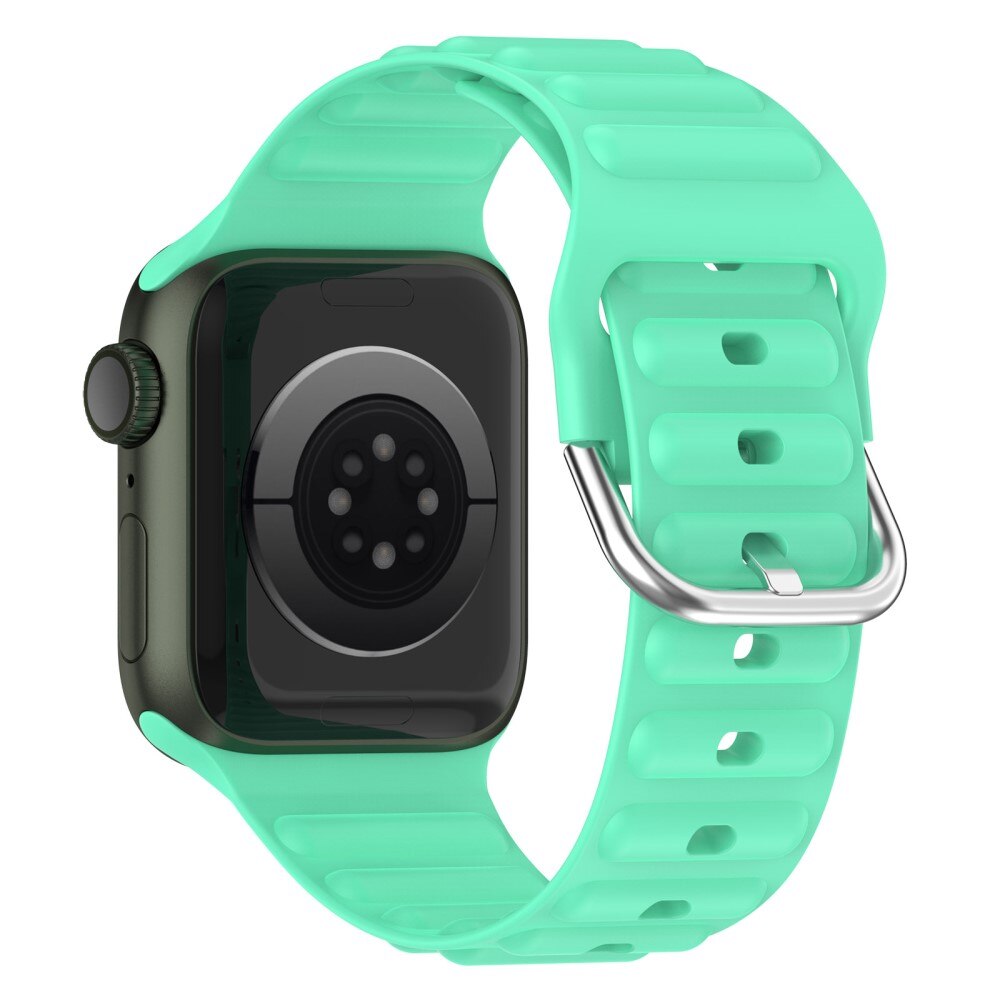 Correa silicona Resistente Apple Watch 42mm verde