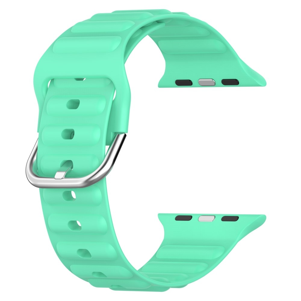 Correa silicona Resistente Apple Watch 42mm verde