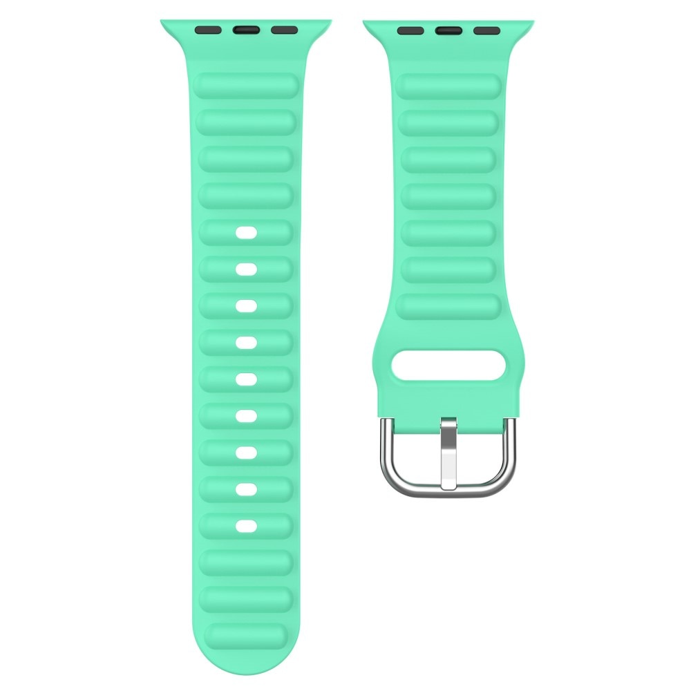 Correa silicona Resistente Apple Watch 42mm verde