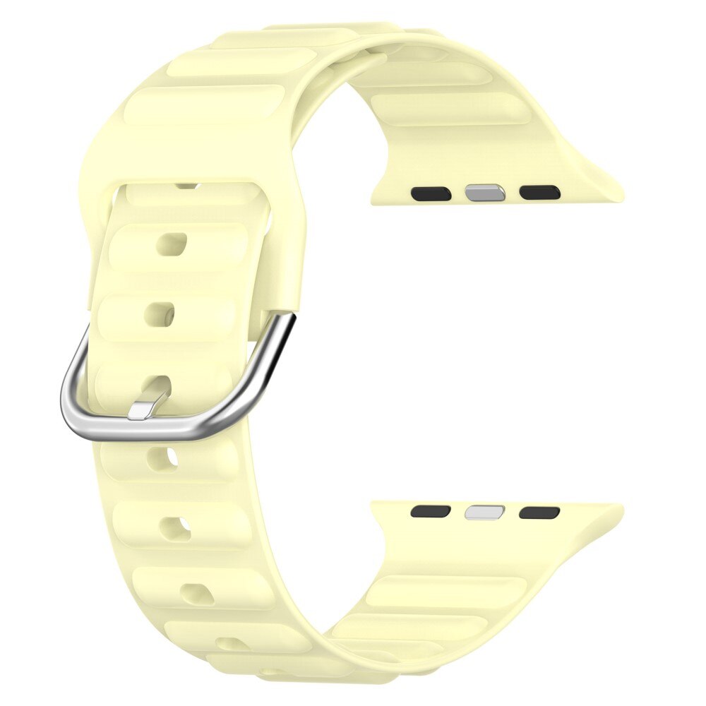 Correa silicona Resistente Apple Watch 38mm amarillo