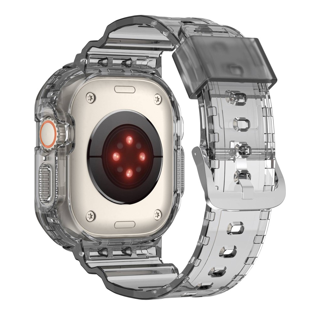 Correa con funda Crystal Apple Watch Ultra 2 49mm gris