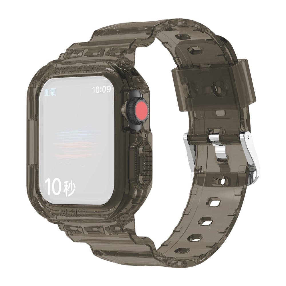 Correa con funda Crystal Apple Watch 38mm gris