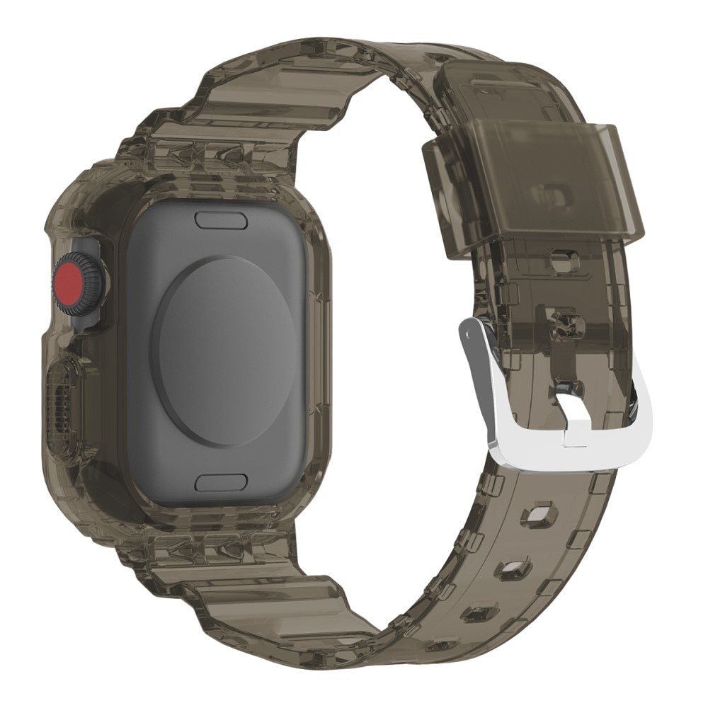 Correa con funda Crystal Apple Watch SE 40mm gris