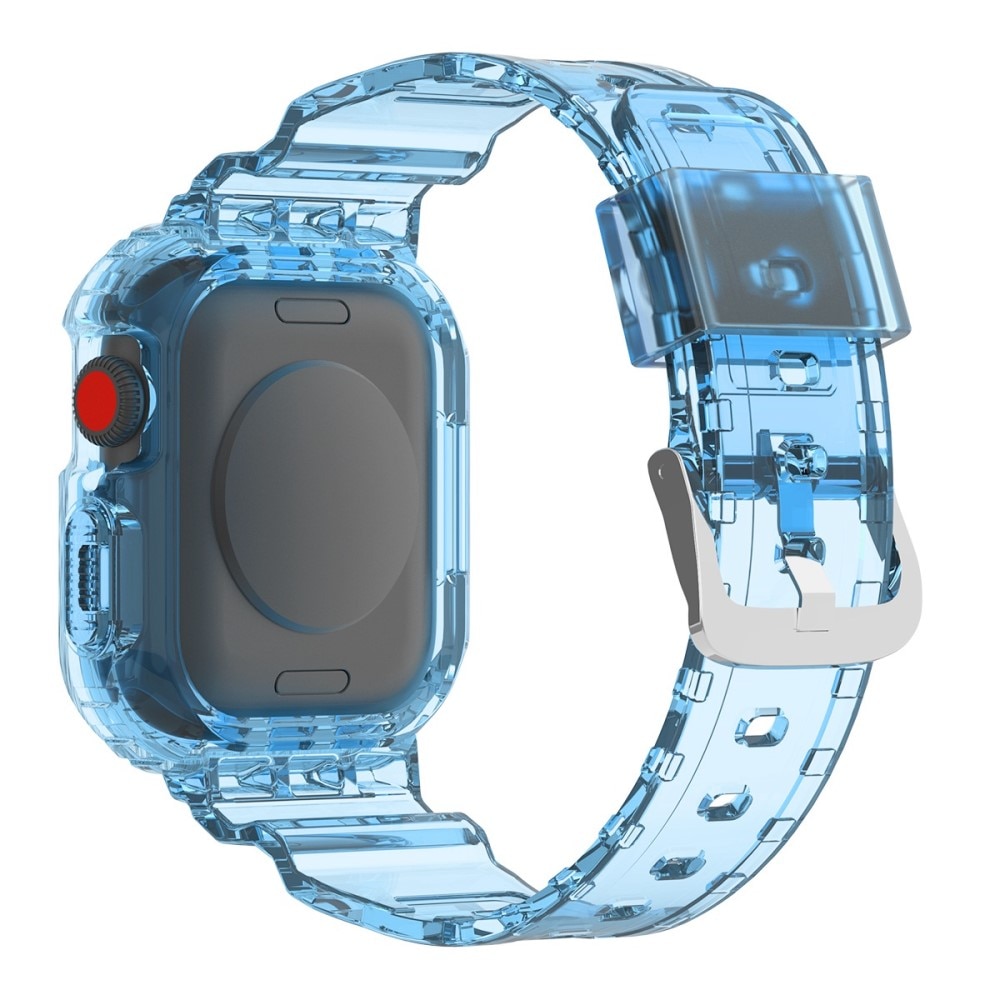 Correa con funda Crystal Apple Watch 38mm azul