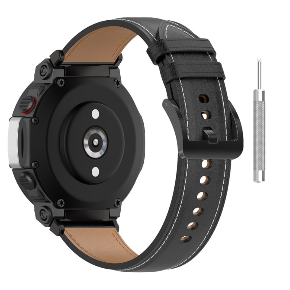 Correa de Piel Amazfit T-Rex 2 Negro