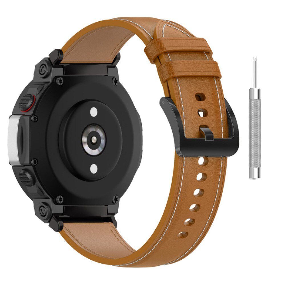 Correa de Piel Amazfit T-Rex 2 Marrón