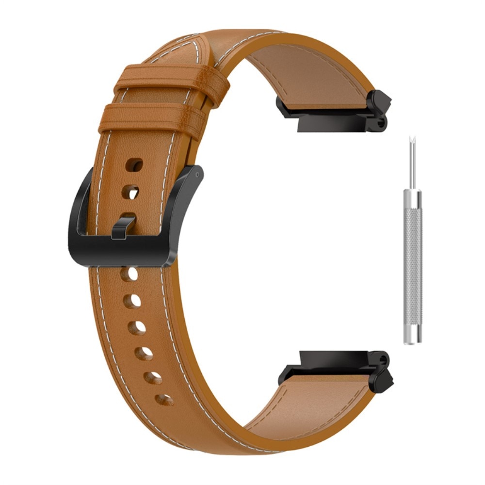 Correa de Piel Amazfit T-Rex 2 Marrón