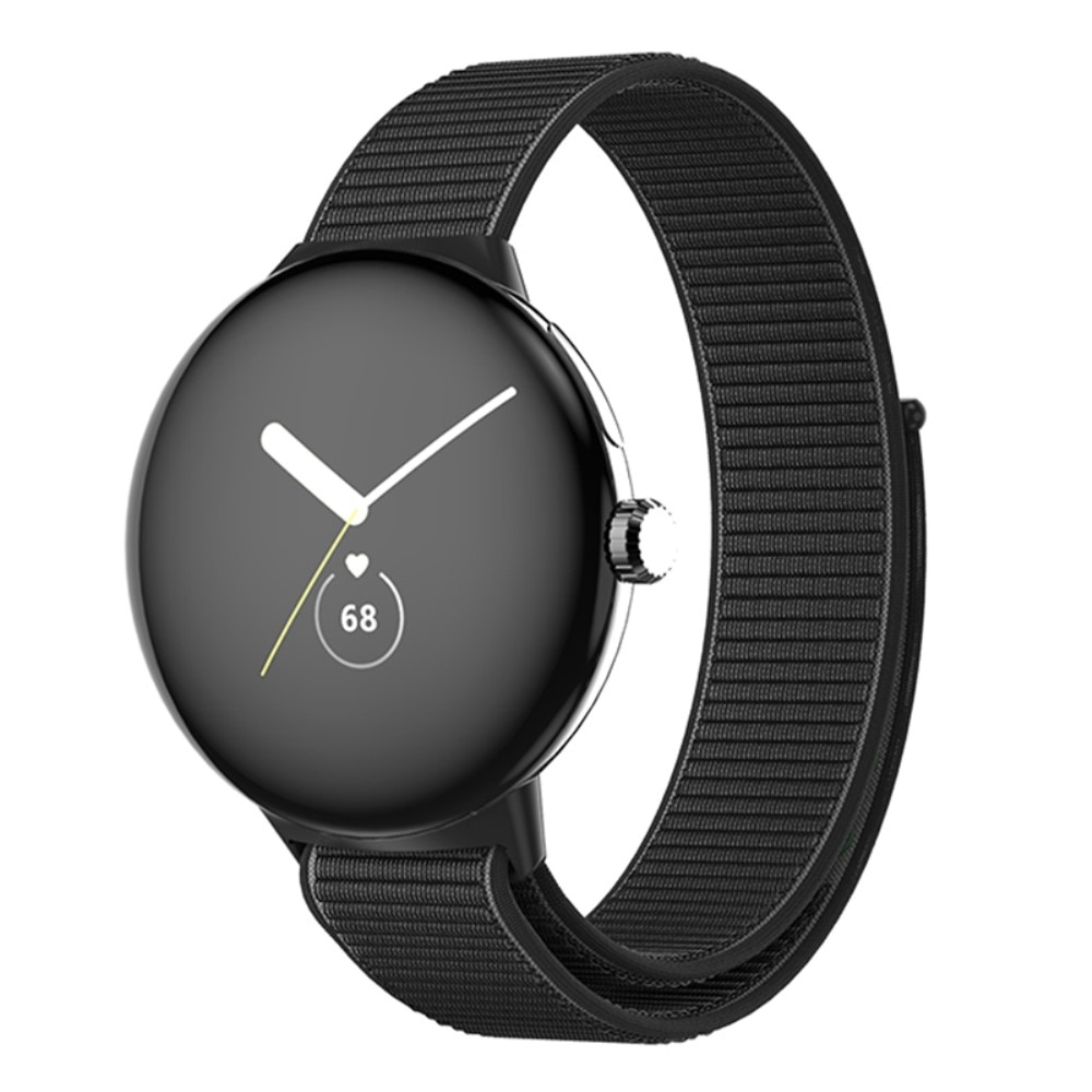 Correa de nailon Google Pixel Watch 2 negro