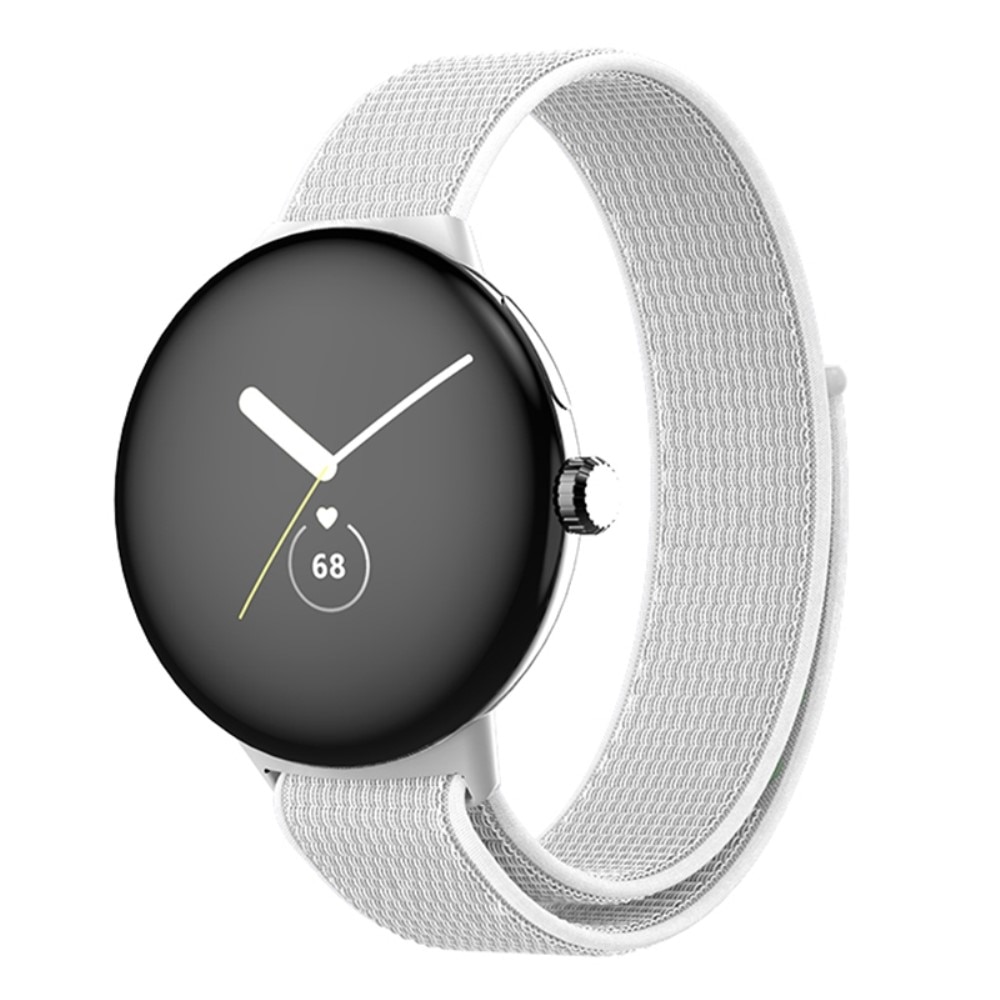 Correa de nailon Google Pixel Watch blanco