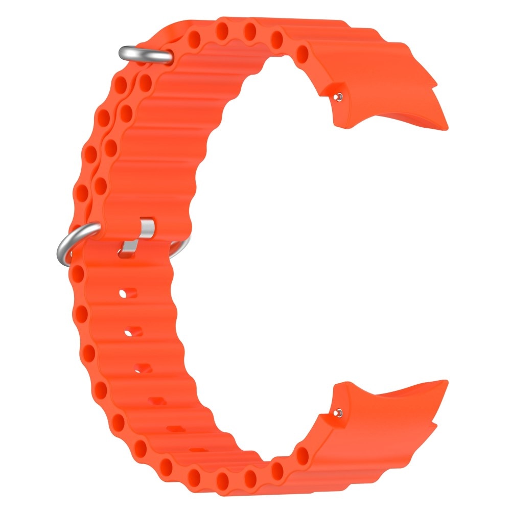 Full Fit Correa silicona Resistente Samsung Galaxy Watch 5 40mm naranja