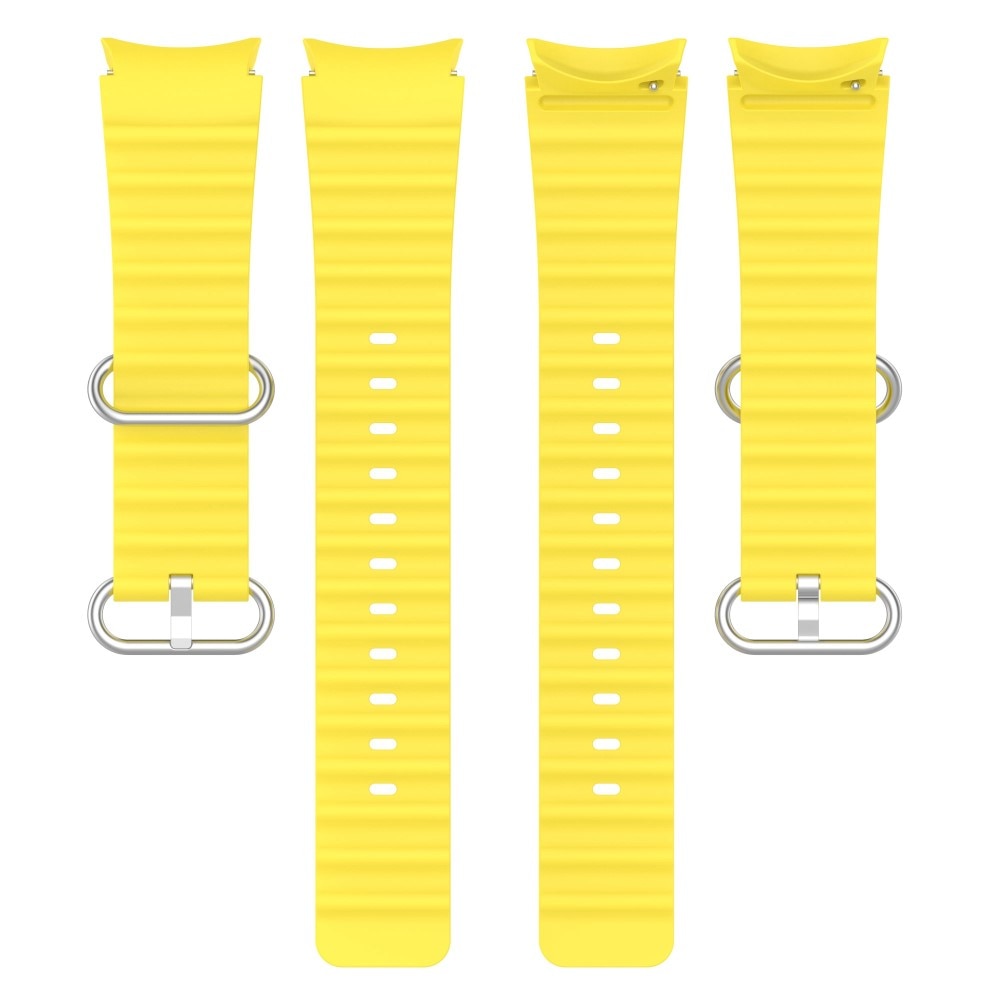 Full Fit Correa silicona Resistente Samsung Galaxy Watch 5 40mm amarillo