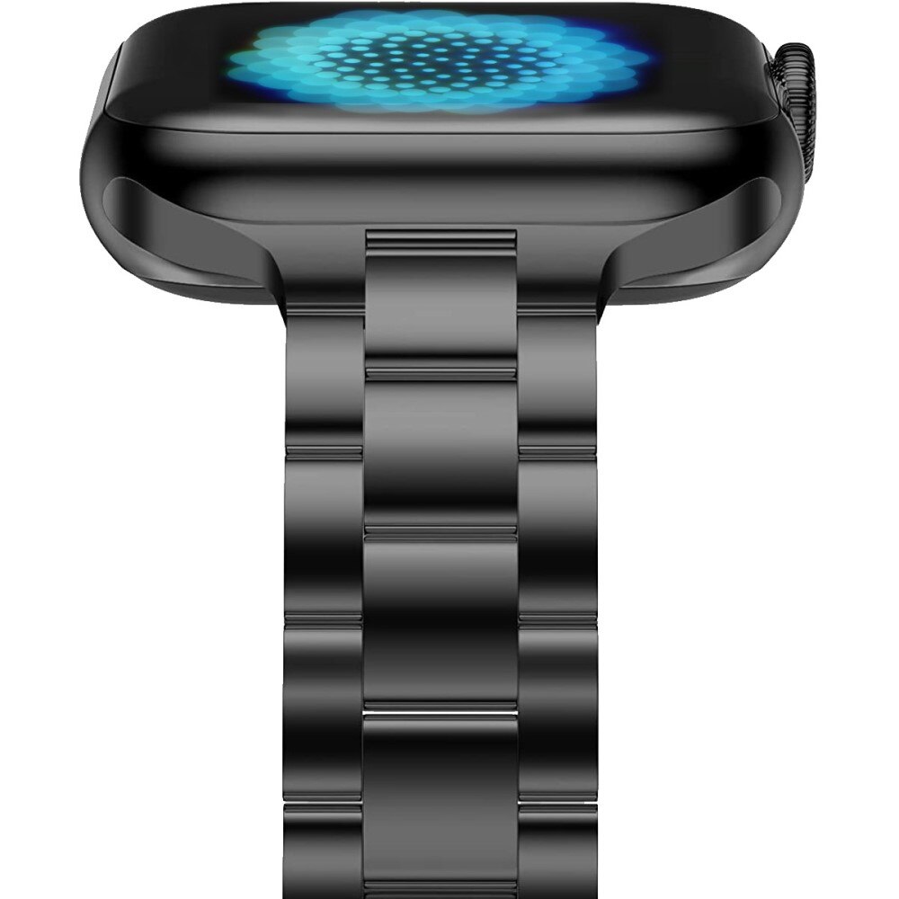 Correa fina de acero Apple Watch Ultra 2 49mm negro