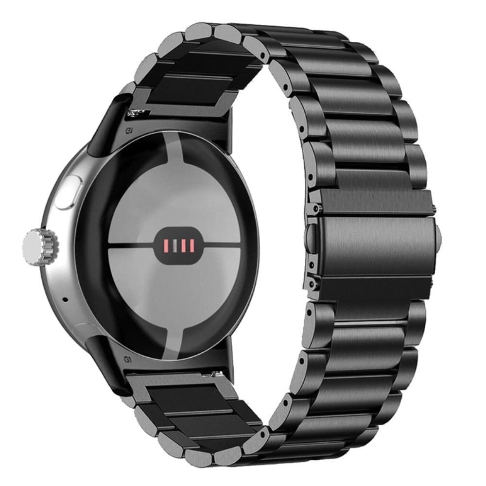 Correa de acero Google Pixel Watch Negro