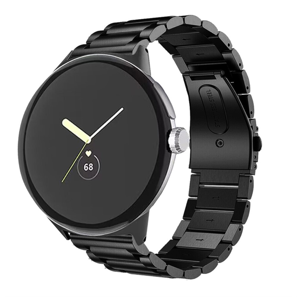 Correa de acero Google Pixel Watch Negro