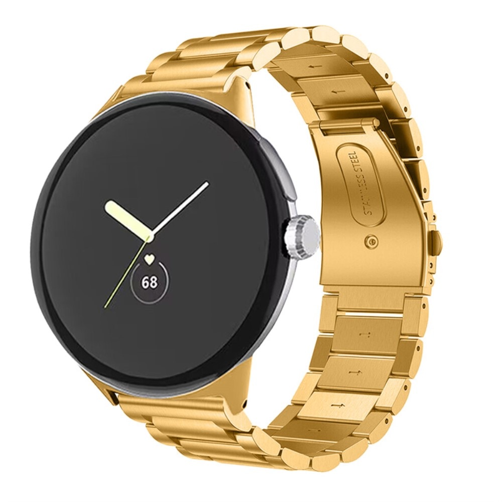 Correa de acero Google Pixel Watch 2 oro