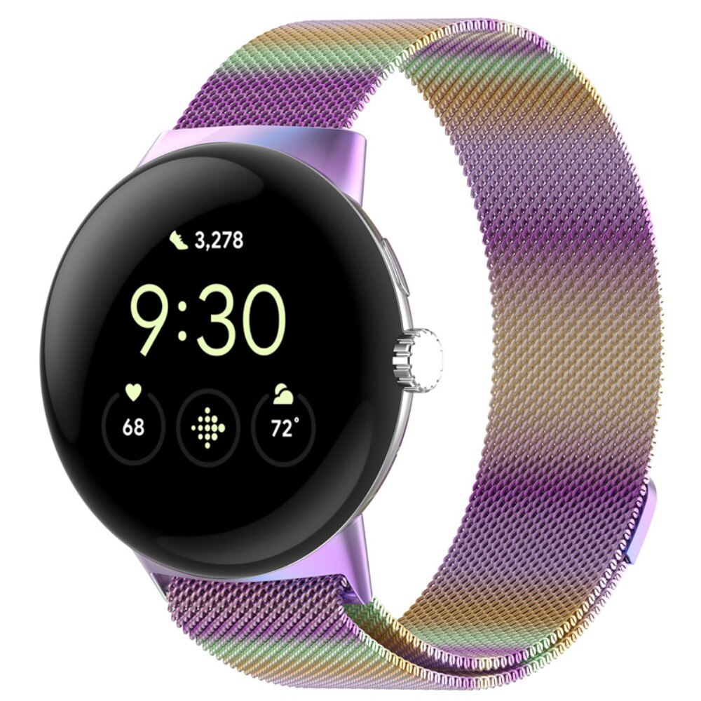 Pulsera milanesa para Google Pixel Watch 2, ombre