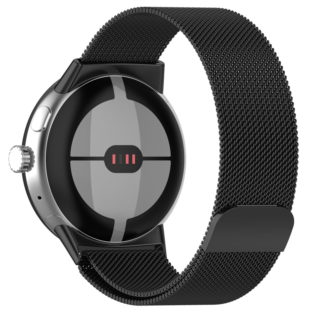 Pulsera milanesa para Google Pixel Watch 2, negro