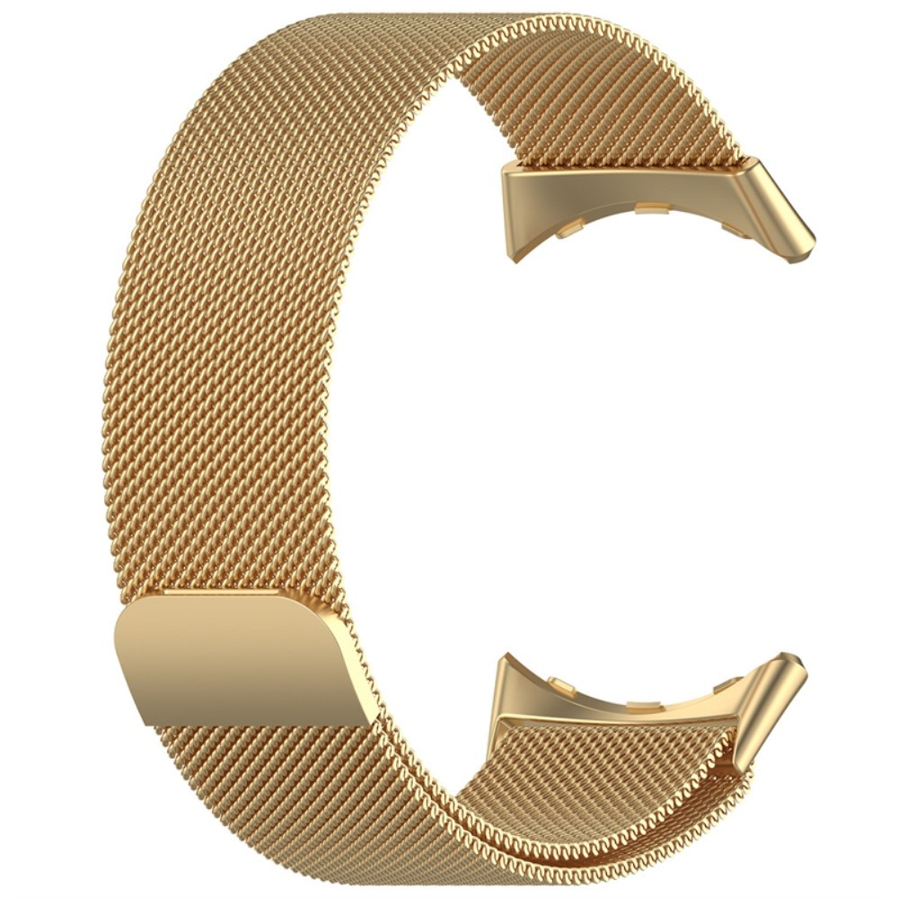 Pulsera milanesa para Google Pixel Watch 3 45mm, Oro