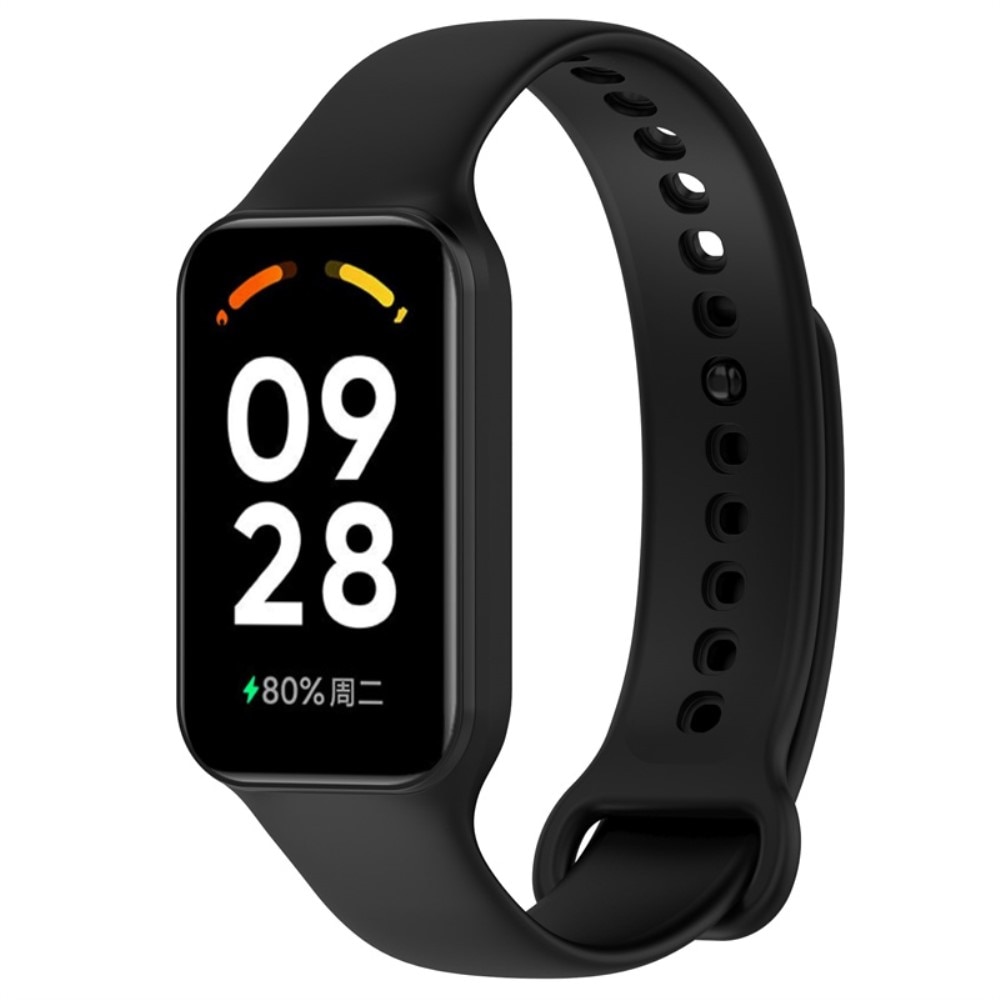 Correa de silicona para Xiaomi Redmi Smart Band 2, Negro