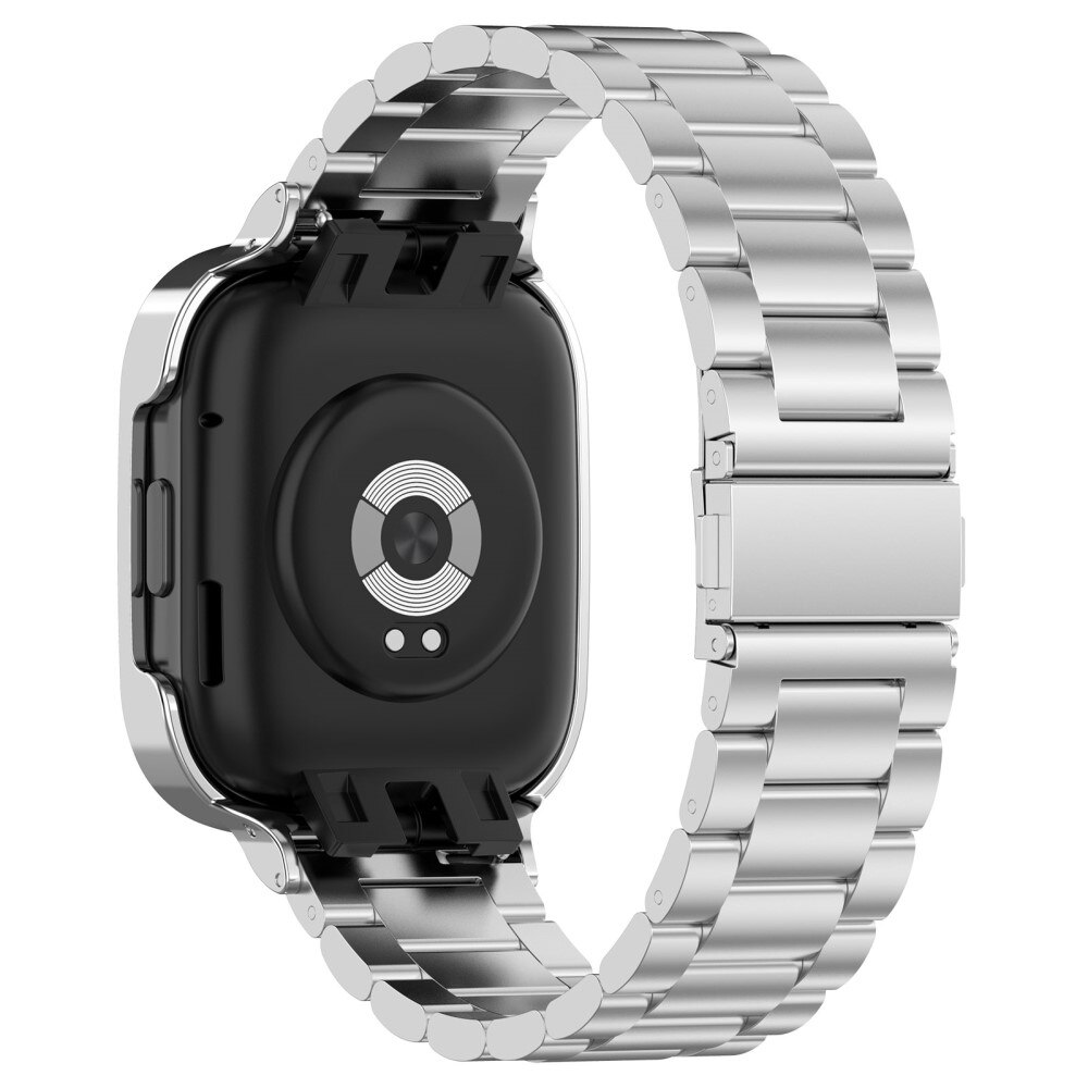 Correa de acero Xiaomi Redmi Watch 3 plata