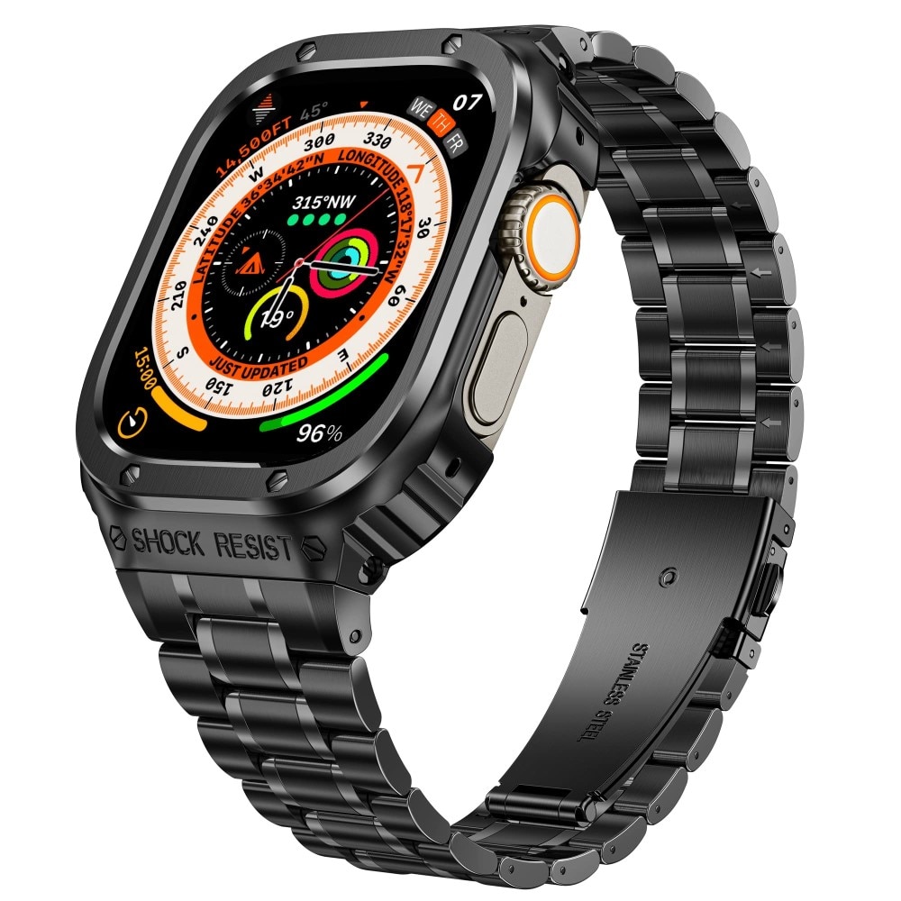 Correa Full Metal Apple Watch Ultra 49mm negro