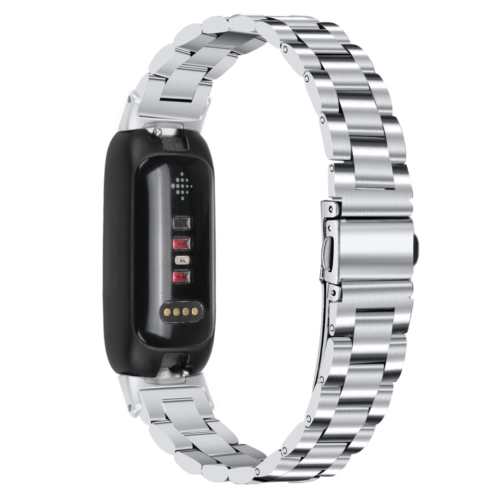 Correa de acero Fitbit Inspire 3 plata