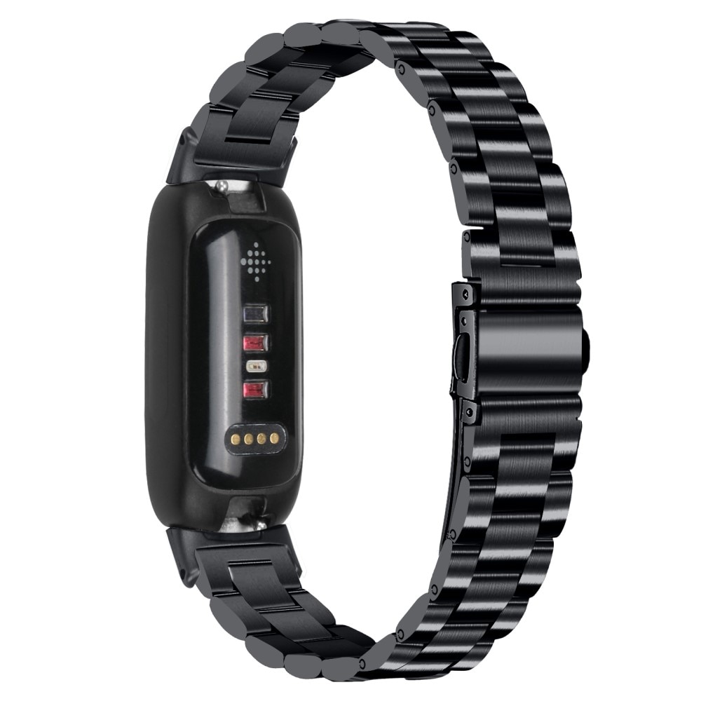 Correa de acero Fitbit Inspire 3 negro