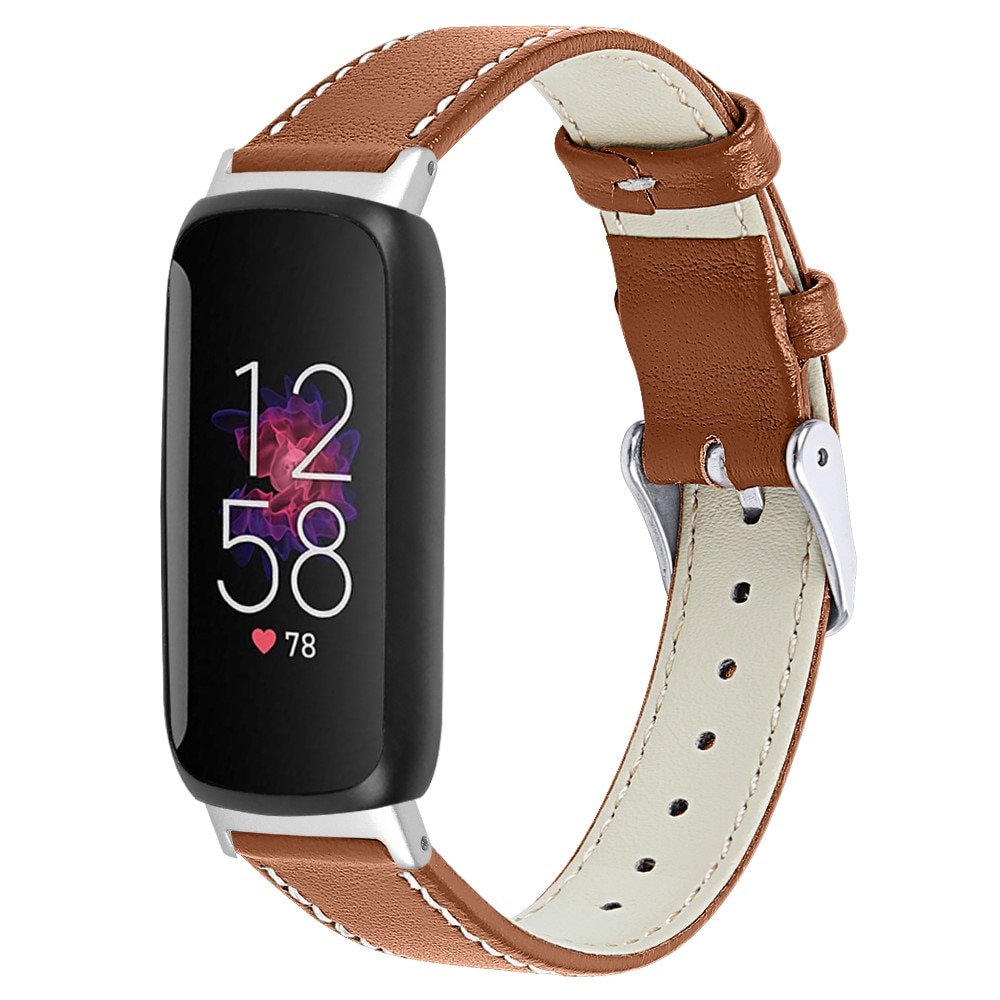 Correa de Piel Fitbit Inspire 3 Marrón