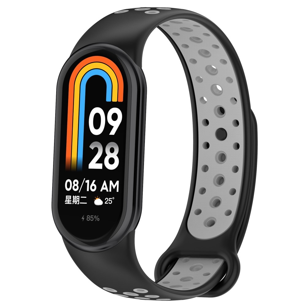 Correa acero Xiaomi Smart Band 8 (negro) 