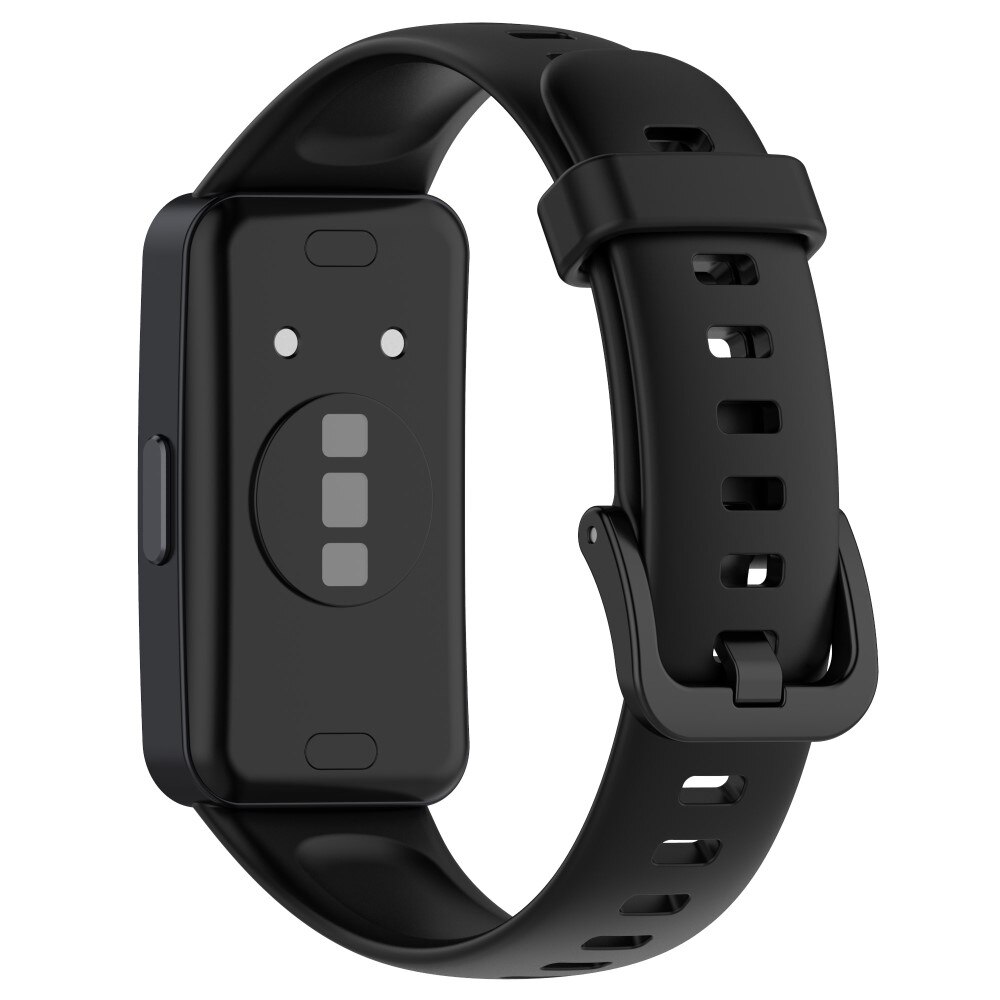 Correa de silicona para Huawei Band 9, Negro