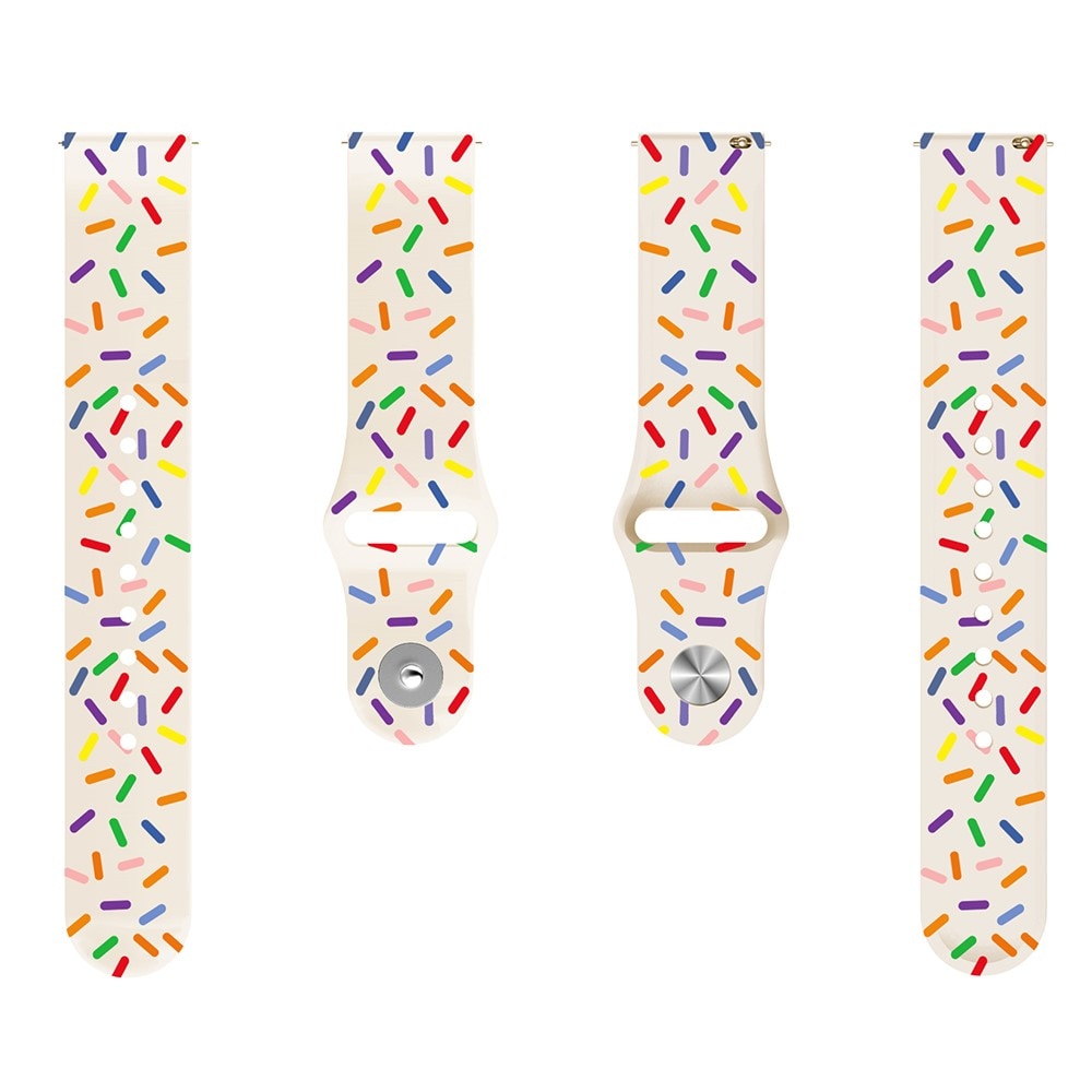 Correa de silicona para Withings ScanWatch Nova, Multi color/patrón