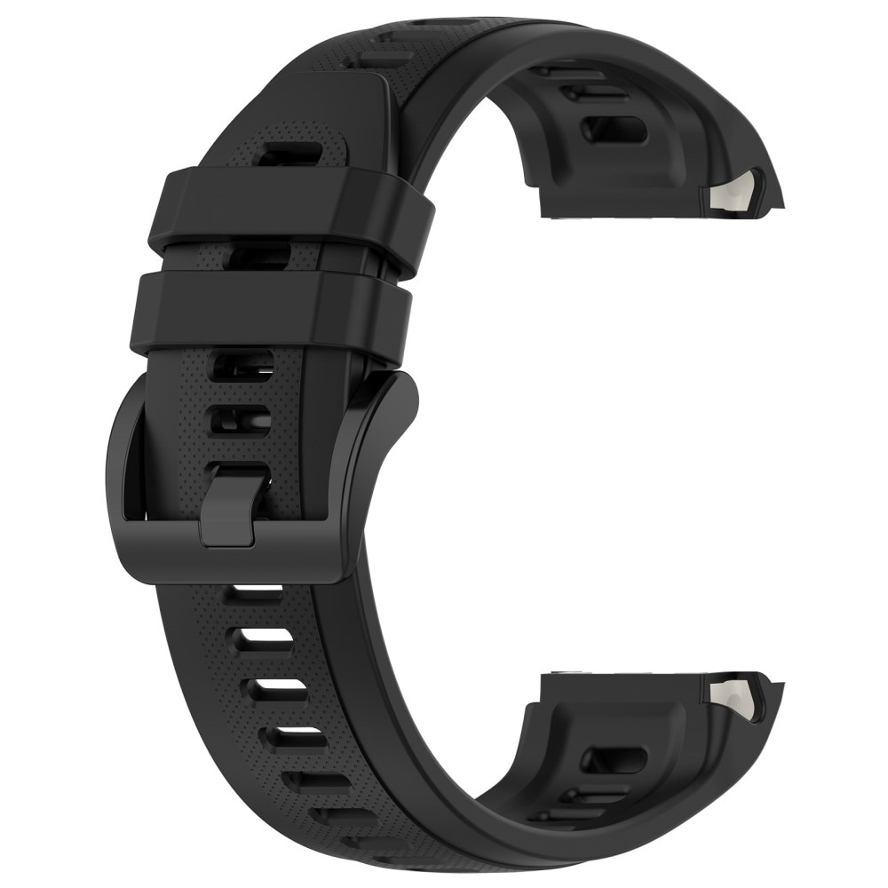 Correa de silicona para Garmin Approach S70 47mm, Negro