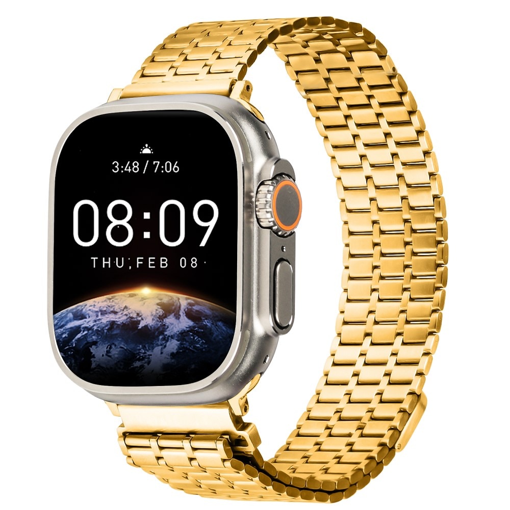 Correa Magnetic Business Apple Watch Ultra 49mm oro