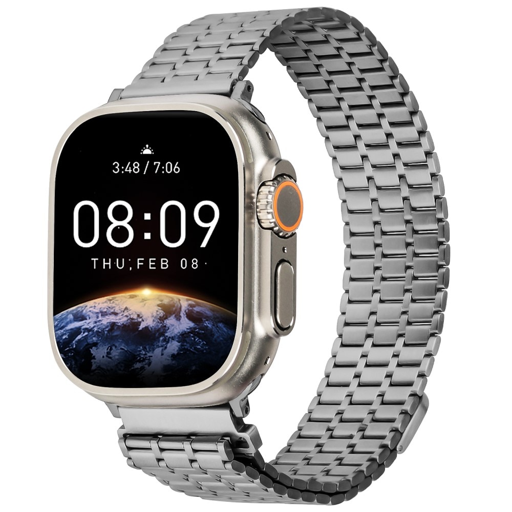 Correa Magnetic Business Apple Watch Series 10 46mm gris