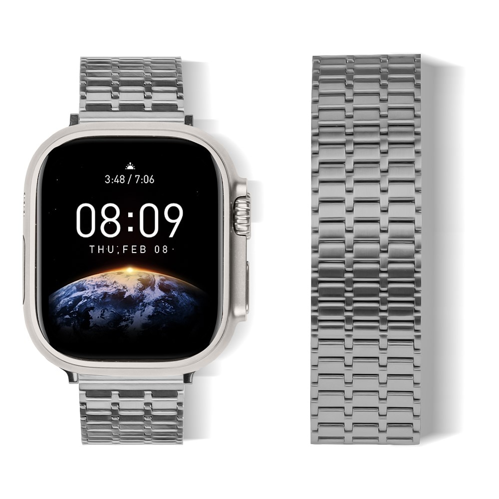 Correa Magnetic Business Apple Watch 45mm Series 7 gris